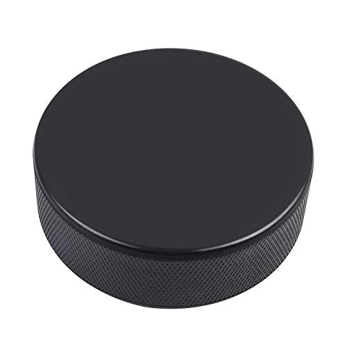 Ice Hockey Pucks - 25 Pack, Official 6oz Regulation Size, Black