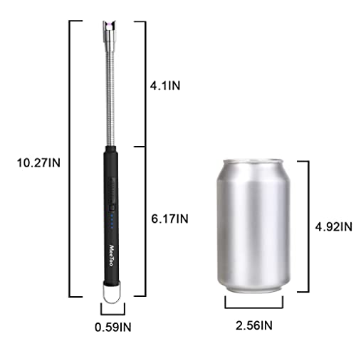 Rechargeable USB Electric Candle Lighter - Plasma Arc, Black