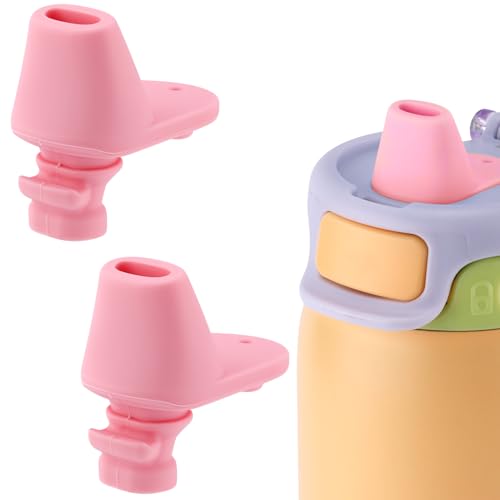 Silicone Spout Replacement for Ello Pop & Fill Water Bottles - 2 Pack