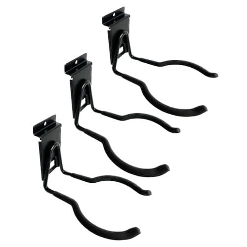 Power Tool Organizer for Slatwall, Garage Hooks for Hanging Yard Tools, Anti-Slip Weedeater Rack and Trimmer Holder, Versatile Slat Wall Drill Holder, 620 Series Slatwall Hooks