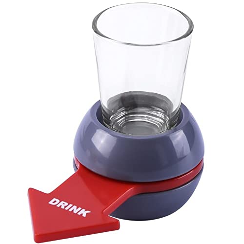 Spin the Shot Drinking Game - Fun Adult Party Game with Shot Glass