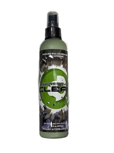 Bowling Ball Cleaner Kit - Strong Formula, Surface Rejuvenation & Performance Boost