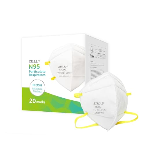 NIOSH Approved N95 MASK-Disposable Respirator- Protective Safety Face Mask