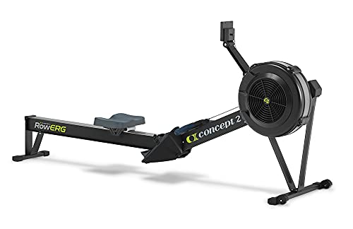 Concept2 RowErg Indoor Rowing Machine - PM5 Monitor, Adjustable Air Resistance, Black
