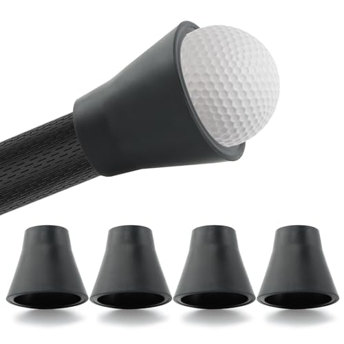 Golf Ball Retriever - 5 Pack Rubber Picker Upper for Putter