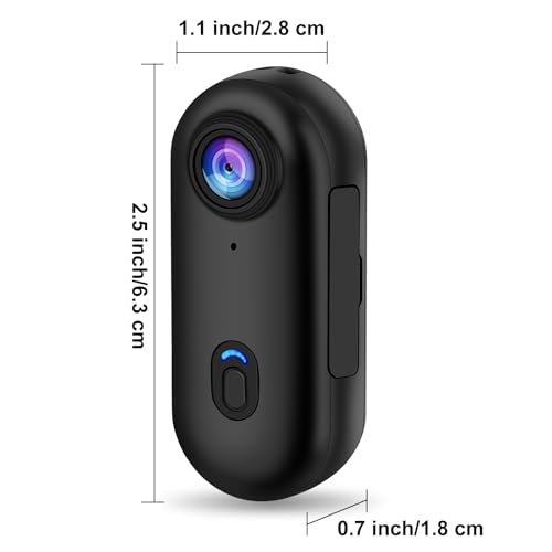 i3 4K Thumb Action Camera - Tiny Size, Waterproof, 64GB