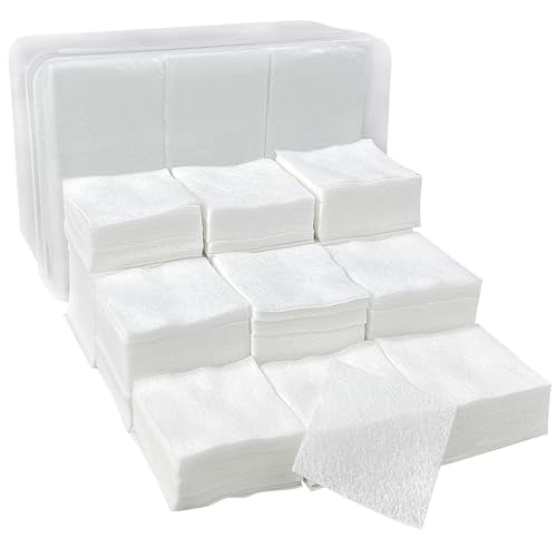 900 Count Gun Cleaning Patches - 2x2 Inch Lint-Free Cotton Pads