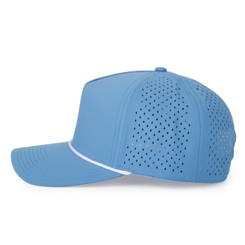 HH HOFNEN Quick Dry Blue/Navy/Dark Gray Baseball & Trucker Snapback Hat for Men Women - Listing #4