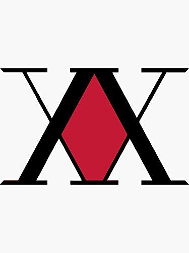 Hunter x Hunter Logo Vinyl Stickers - Set of 3