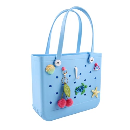Acrylic Volleyball Bag Charm for Bogg Bag & Tote Bags