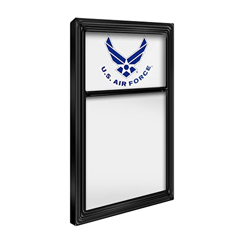 US Air Force Dry Erase Note Board - Black Frame/White