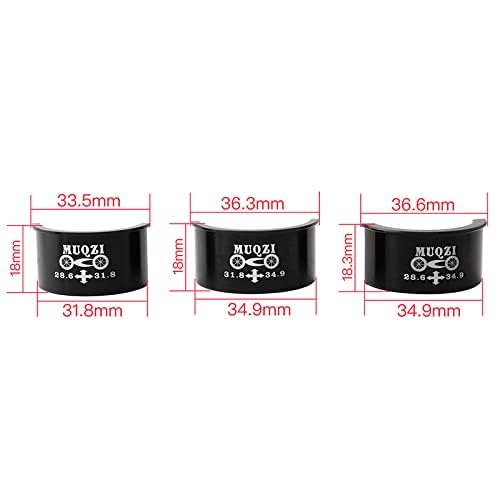 Bicycle Front Derailleur Clamp Shim Spacer Kit - 28.6 to 34.9