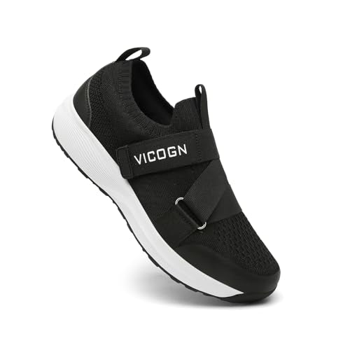 Indoor Cycling Shoes for Men & Women - SPD Compatible, Walkable - Black 9 Women/7.5 Men