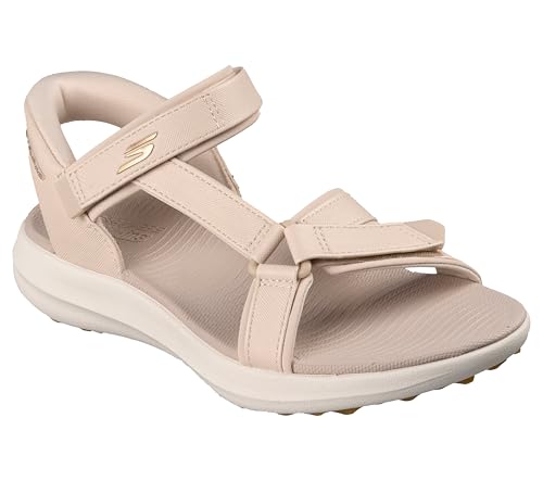 Arch Fit Slip-In Golf Sandal - Natural