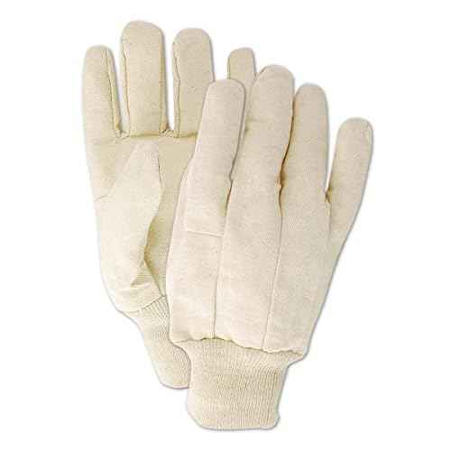 MAGID MultiMaster Lightweight Cotton Canvas Gloves, 24 Pairs, Size Men's Jumbo (Fits XL) (T83J)