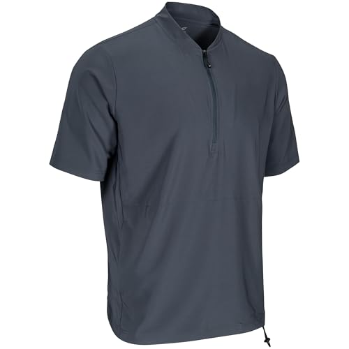 CHAMPRO Men's Woven Warm-up Jacket XX-Large Graphite - Sports Outerwear