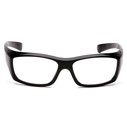 Pyramex Emerge Full Reader Safety Glasses SB7910D20 (3 Pair) (+2.0 Lens, Black Frame/Clear Lens)