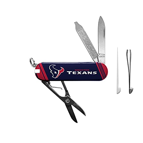 Multi-Tool Pocket Knife with 7 Functions - Houston Texans