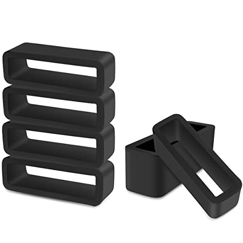 6 Pcs Watch Band Loop Keeper - Replacement Resin Strap Fastener Ring