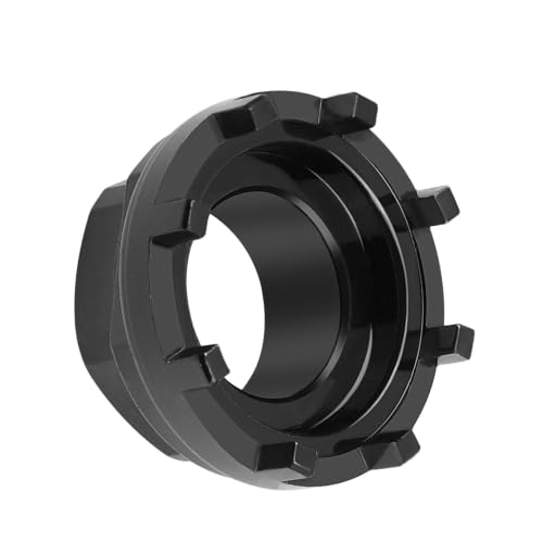 QKURT Bike Bottom Bracket Tool for SRAM Truvativ ISIS 8-Notch 8-Tooth Locks