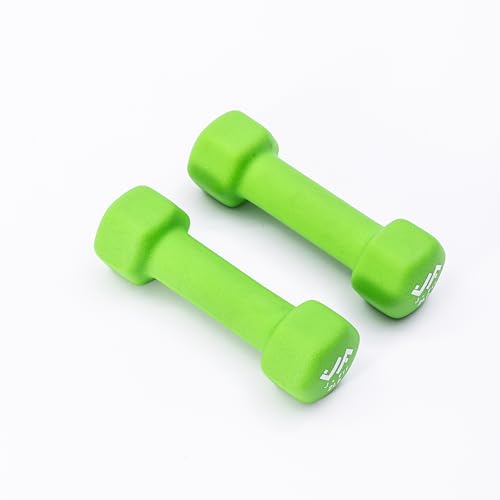 2 lb Neoprene Dumbbell Pair – Hand Weights for Strength Training