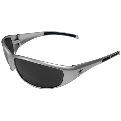 Dallas Cowboys Men's Wrap Sunglasses - Grey