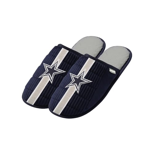 Men's Game Day Team Color Football Sherpa Slide Slippers