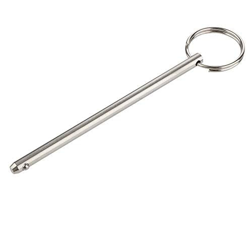 2-Pack Quick Release Pin - 316 Stainless Steel, 6mm Diameter