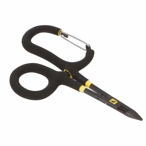Loon Outdoors Rogue Quick Draw Forcep - Fishing Hemostat with Carabiner & Scissor Jaw