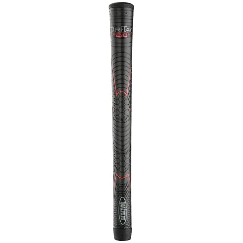 Winn Dri-Tac 2.0 Golf Club Grip - Standard/Club Size Men's & Ladies, Shock Absorption