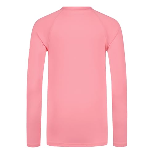 Kids Long Sleeve Rashguard Shirt with UPF 50+ - Plumeria 8-10