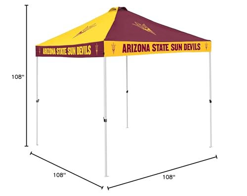 9x9 AZ State Checkerboard Canopy with Vented Roof