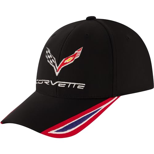 Chevrolet Baseball Cap - Black One Size Cotton Hat, Officially Licensed