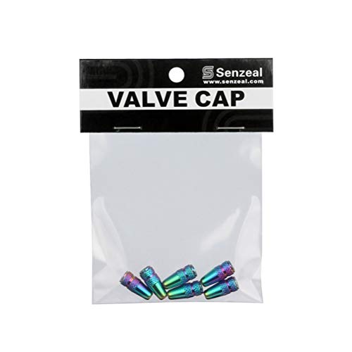 Colorful Presta Bicycle Valve Caps - 6pcs Aluminum Dust Covers