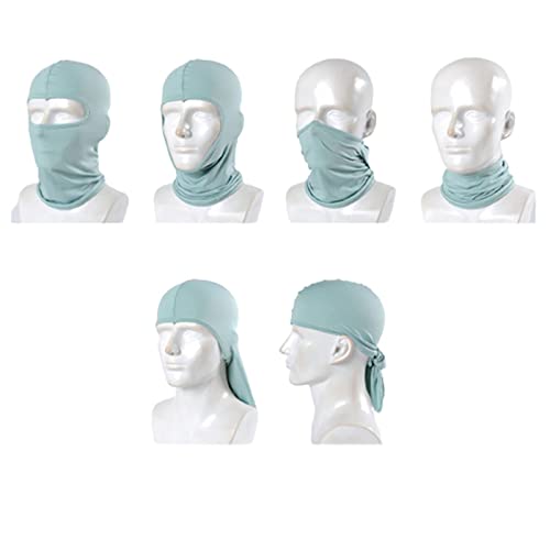 UV Protection Balaclava Neck Gaiter - Breathable Sun Shield Mask - White