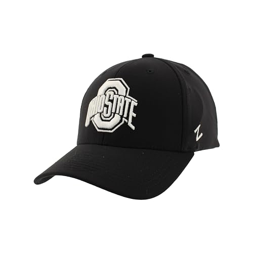 Fitted Black Hat - Ohio State Buckeyes - Large