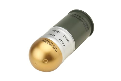 40mm Dummy Grenades - Pack of 3 Lightweight Prop Replicas