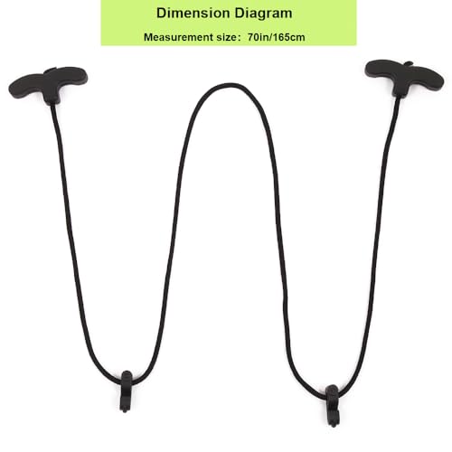 Crossbow Cocking Rope Device - 65 Inch Dual Handle Tool