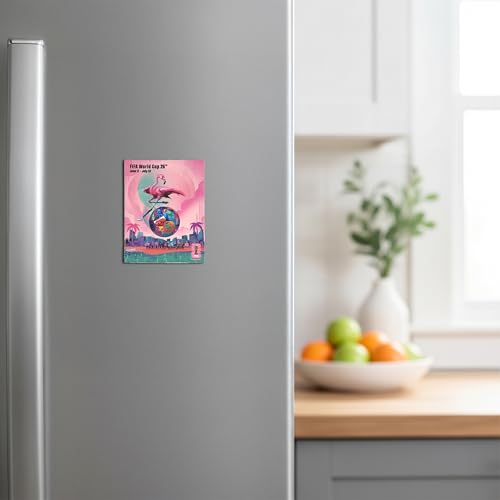 FIFA World Cup Miami Logo Magnet - Durable Collector's Item