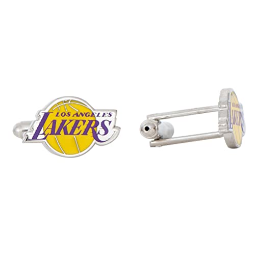 Los Angeles Lakers Cufflinks - NBA Basketball Team Formal Wear