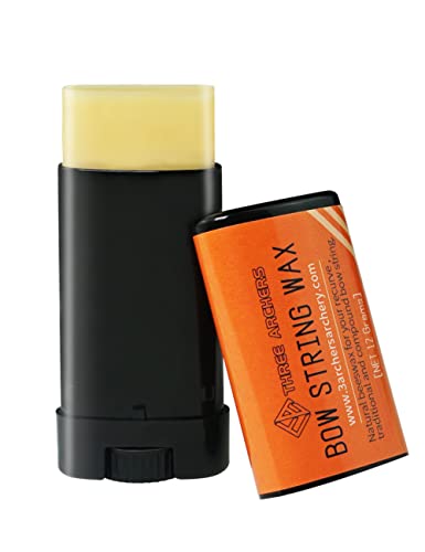 THREE ARCHERS Archery Bowstring Wax Recurve Bow Pure Natural Beeswax