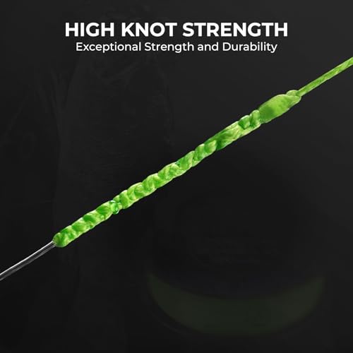 KastKing SuperPower ColorShield 8X Braided Fishing Line Neon Green 15LB 300yds