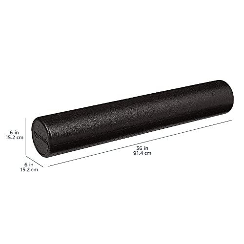 High-Density Foam Roller for Exercise and Muscle Recovery - 36 In