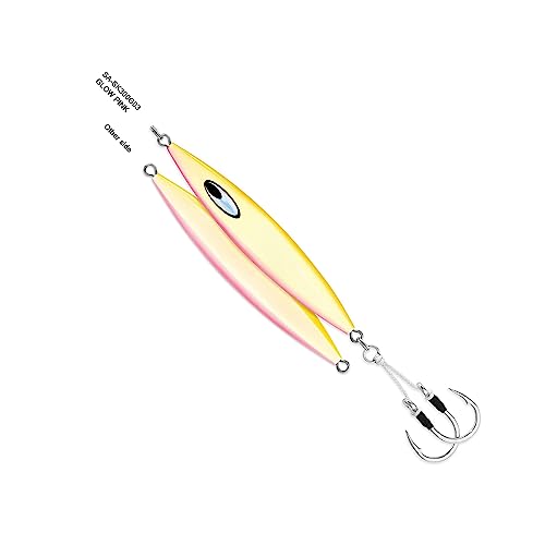 Daiwa Saltiga SK Jig 7 oz Orange Gold – Slow Jigging Saltiga SK Jig