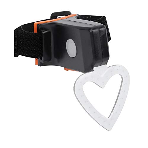 USB Rechargeable Heart-Shaped Bike Tail Light - 5 Modes Waterproof