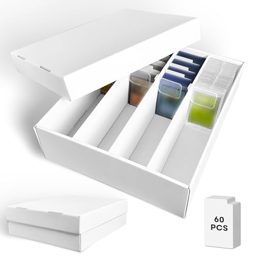 2-Pack Cardboard Trading Card Storage Box for 2400 Cards