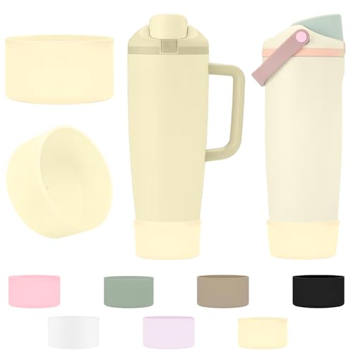 Silicone Boot for Owala 30oz & 40oz Bottles - Cream (2 Pack)