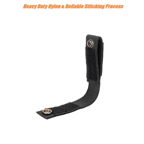 Handcuff Strap with Snap Closure - Nylon Keeper for 1.75"-2.25" Duty Belt - 1 PCS