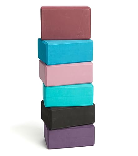 Premium Foam Yoga Block - 4 Inch Thick, Non-Slip Black