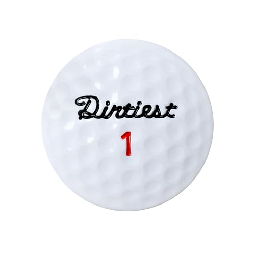Funny 3D Golf Ball Marker with Magnetic Hat Clip - Unique Golf Gift
